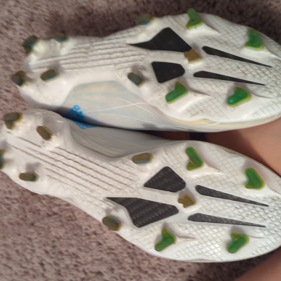 Adidas X Speedflow.1 blue and white soccer cleats - Picture 7 of 10